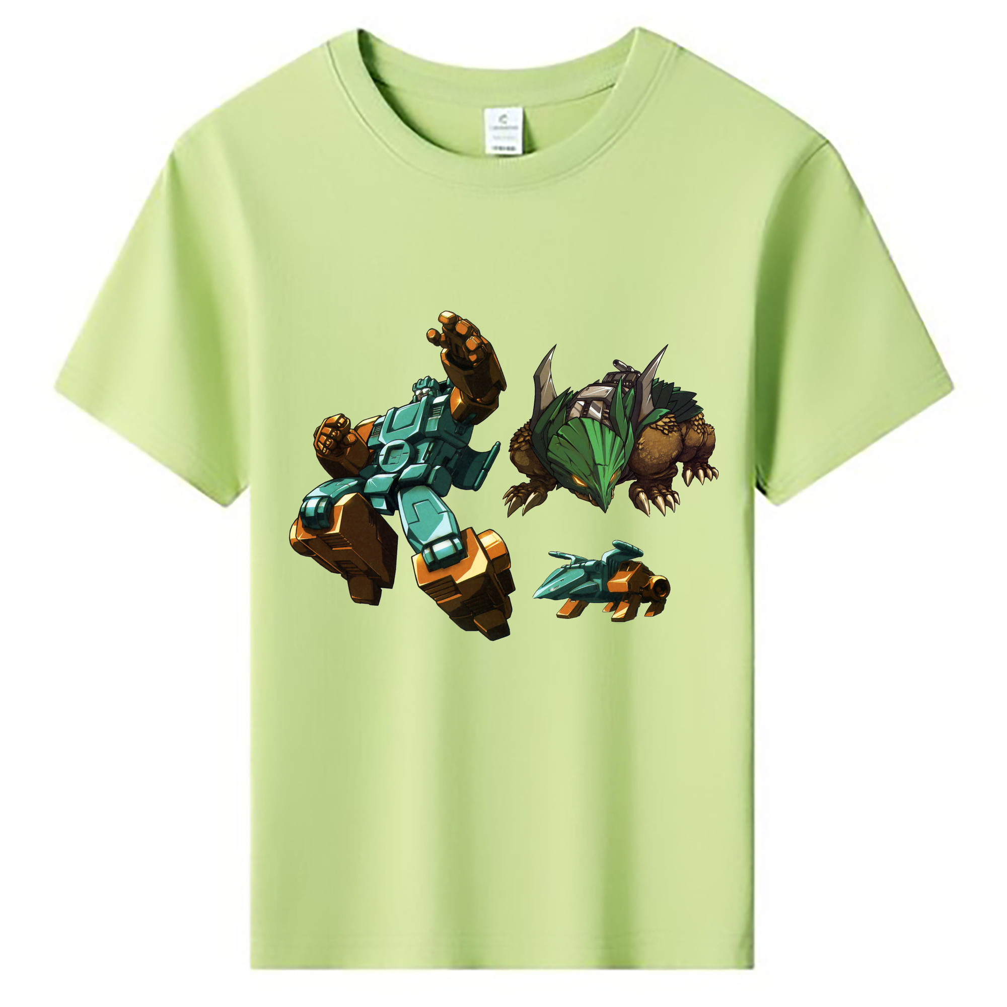 （画像用）  綿100％キッズTシャツ（フロントプリント）
